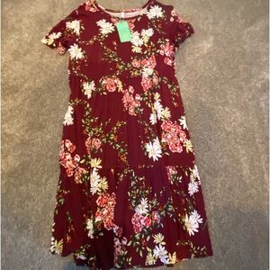 New. Summer Dresses for Women Short Sleeve Ruffle Casual Sundress with Pockets